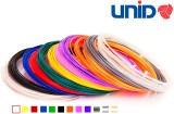 Пластик для 3D ручек UNID PLA-12 (10 м. 12 цветов в коробке)