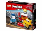 Пластиковый конструктор LEGO 10732 Juniors Пит-стоп Гвидо и Луиджи